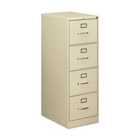 Hon HON, 510 SERIES FOUR-DRAWER FULL-SUSPENSION FILE, LEGAL, 18.25W X 25D X 52H, PUTTY 514CPL